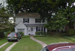 Current view of Grandmommy's house courtesy of Google Street View (it hasn't changed much at all!)